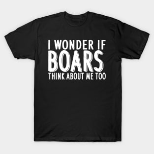 little wild boar Boars Wildsau Design animals T-Shirt